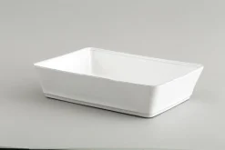 Jille, Oven Dish, Ceramic, White, 35Cm