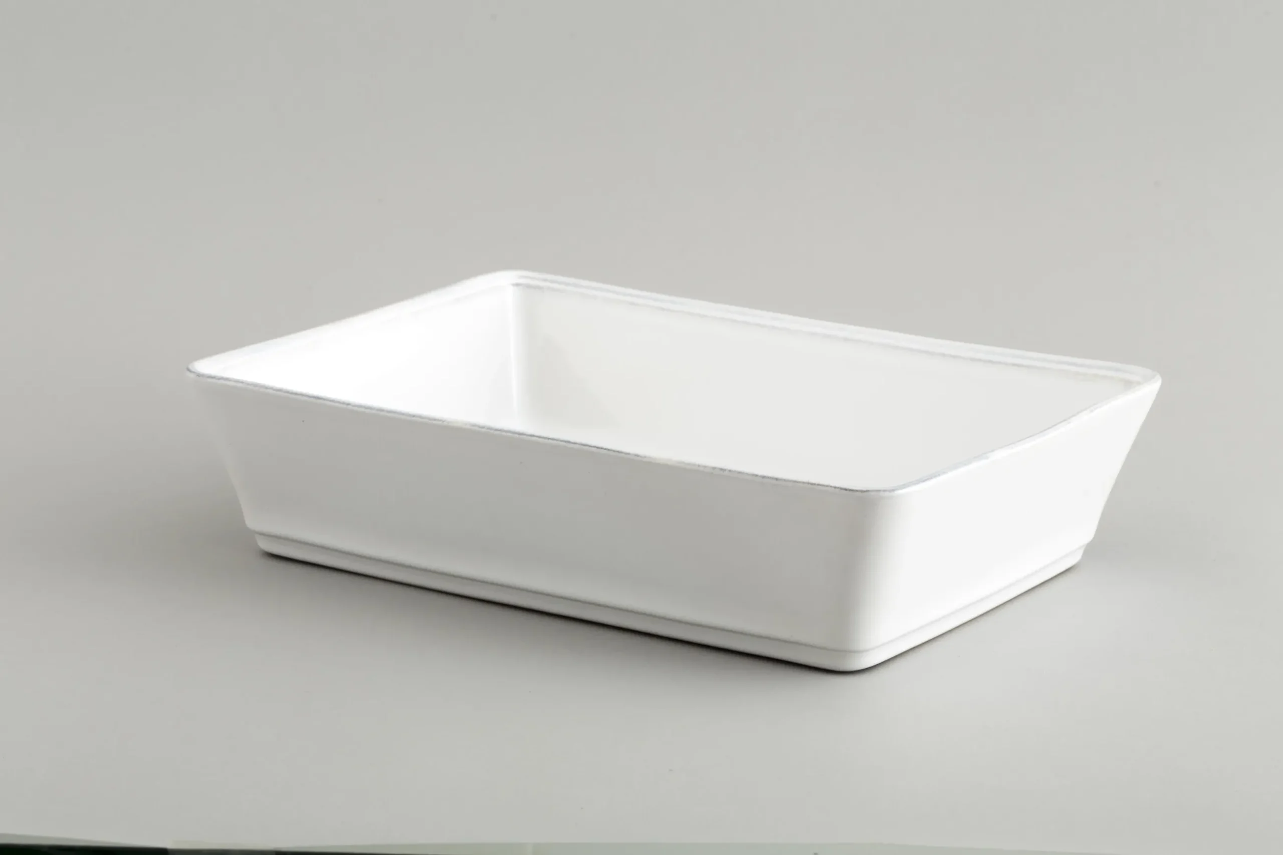 Jille, Oven Dish, Ceramic, White, 35Cm