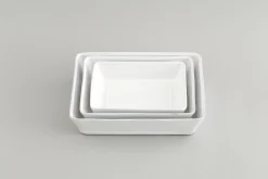 Jille, Oven Dish, Ceramic, White, 35Cm