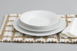 Jille, Plate, Ceramic, White, 34Cm