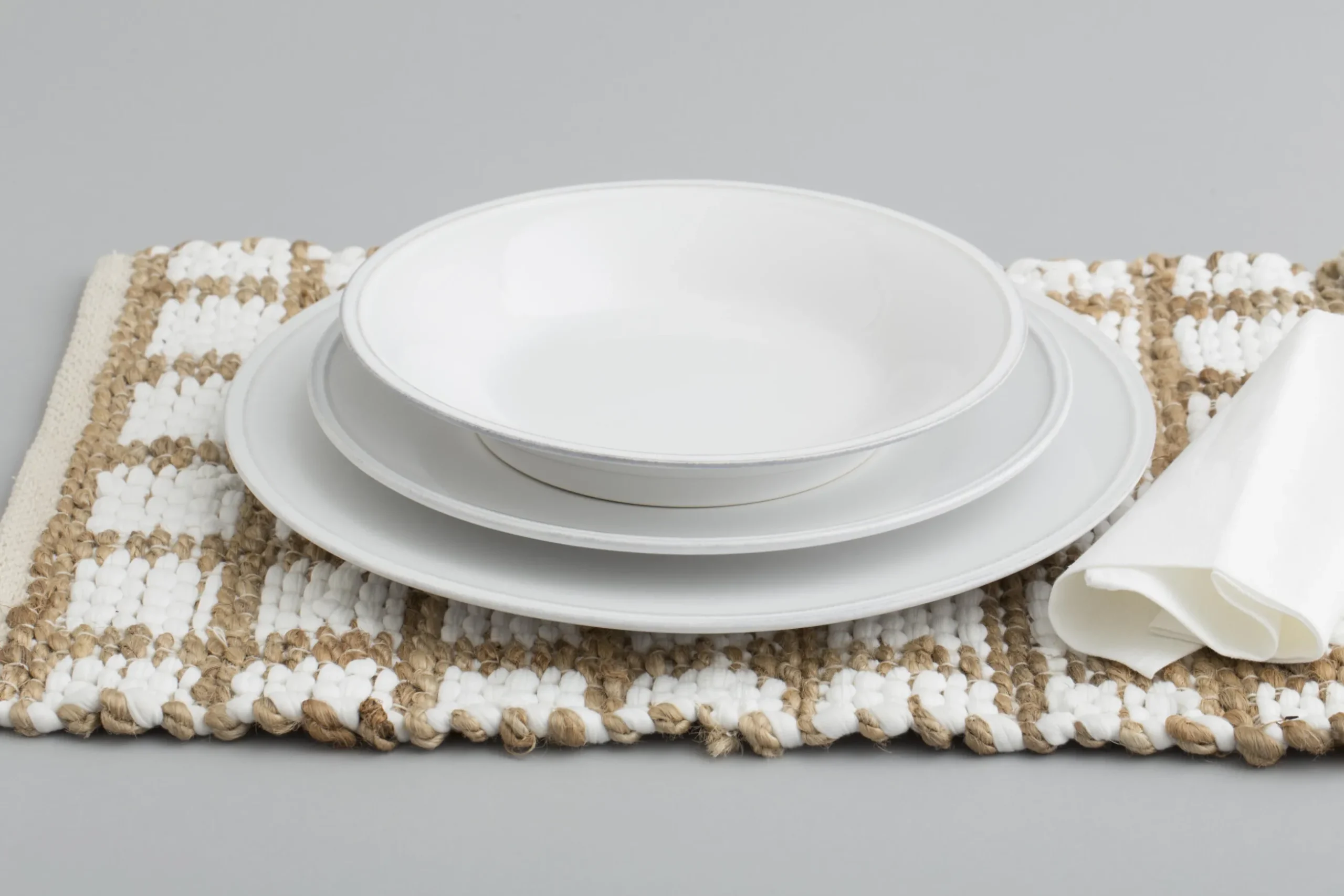 Jille, Plate, Ceramic, White, 28Cm