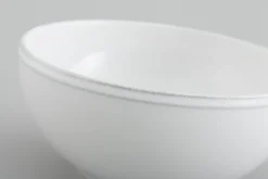 Jille, Salad Bowl, Ceramic, White, 21Cm