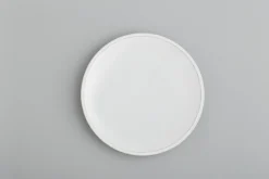 Jille, Salad Plate, Ceramic, White