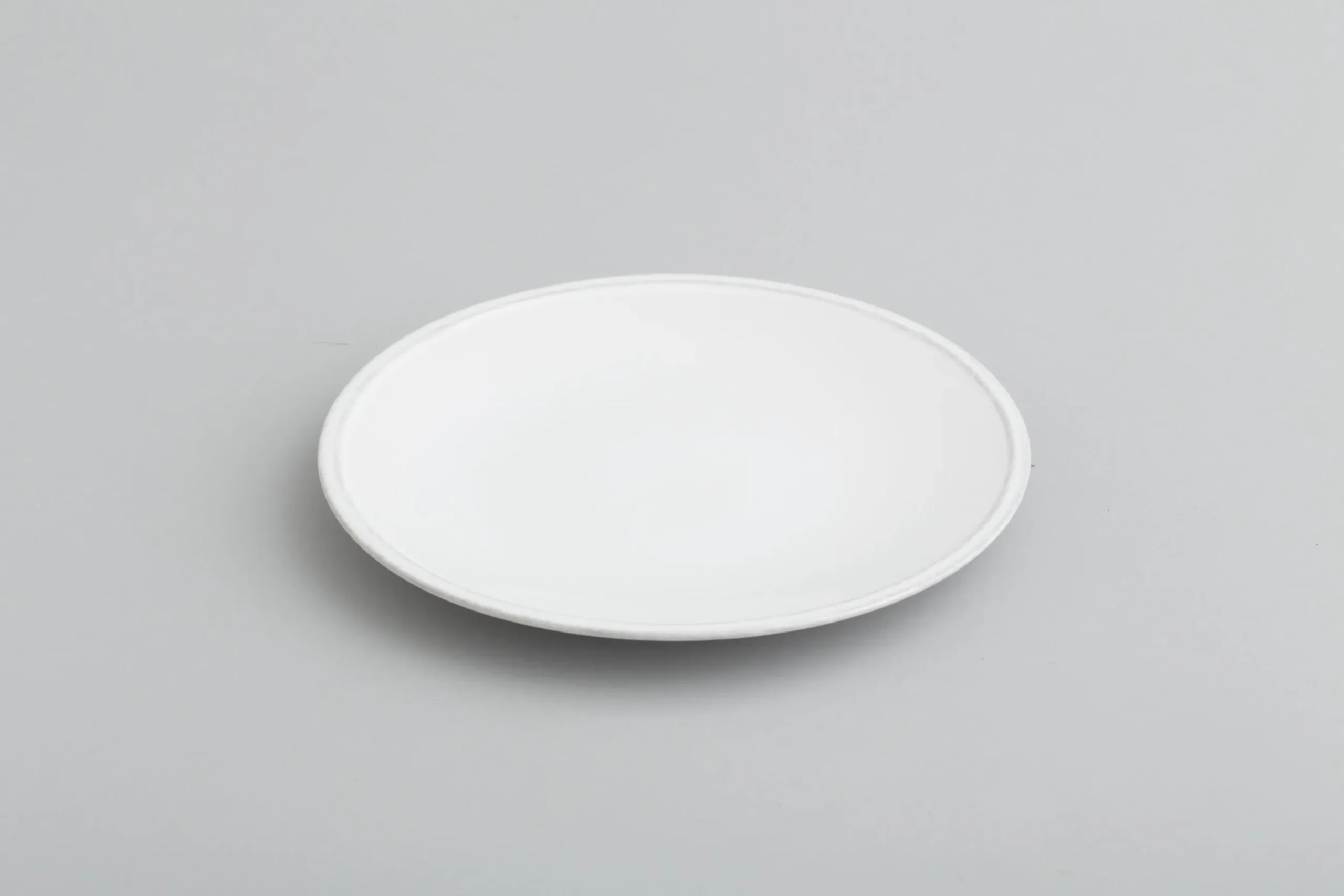 Jille, Salad Plate, Ceramic, White