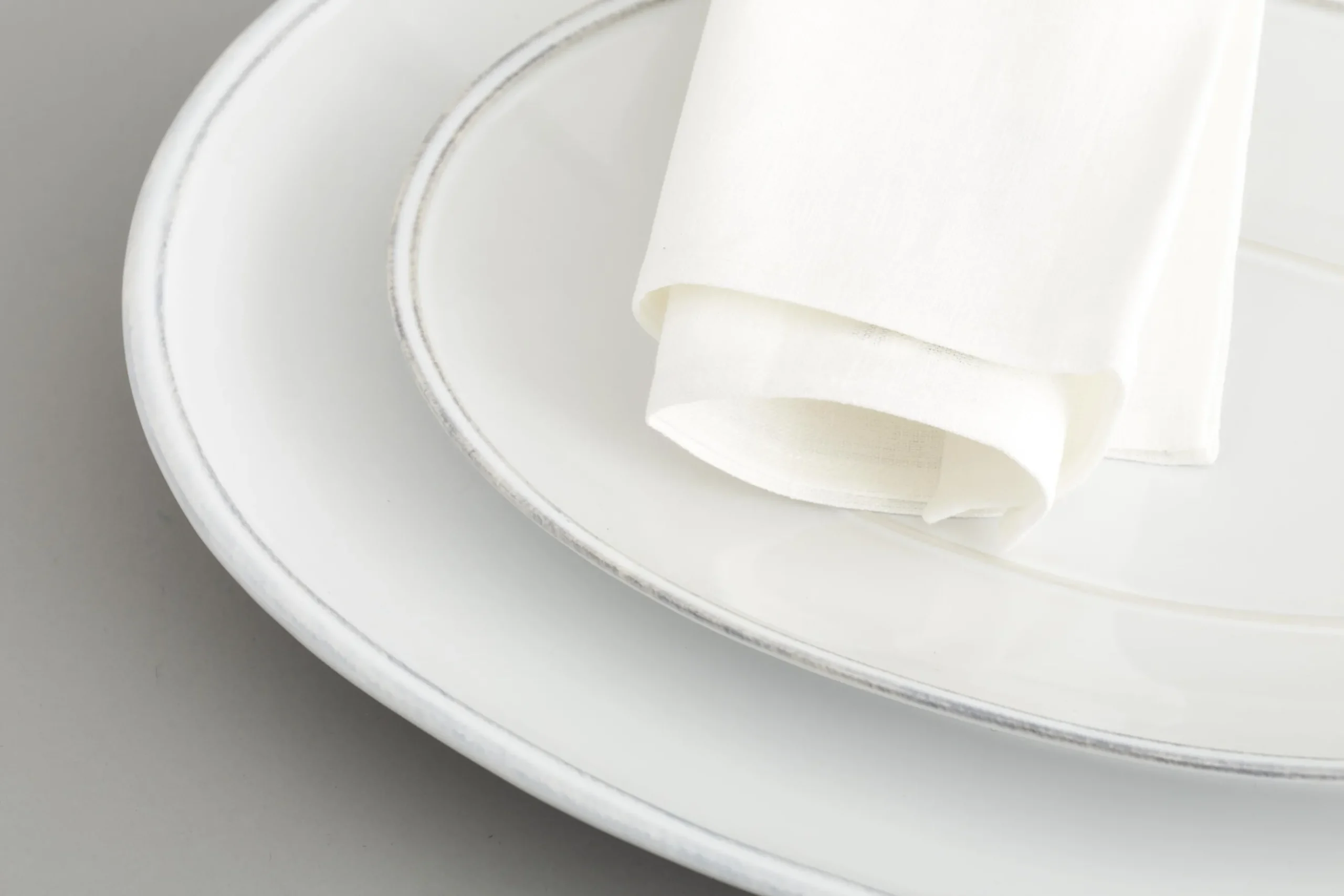 Jille, Serving Plate, Ceramic, White, 30Cm