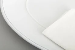 Jille, Serving Plate, Ceramic, White, 30Cm