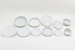 Jille, Soup Plate, Ceramic, White