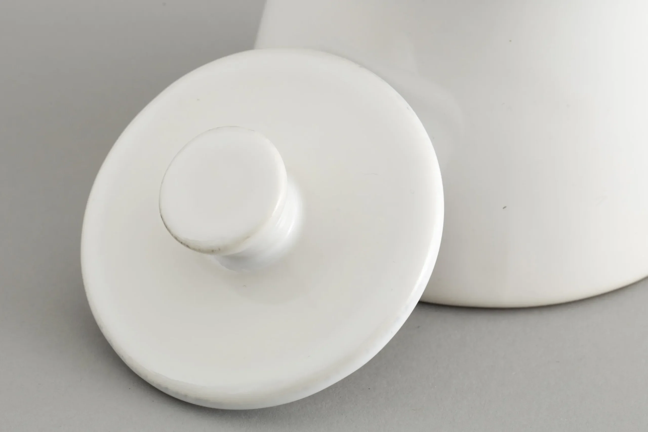 Jille, Sugar Pot, Ceramic, White
