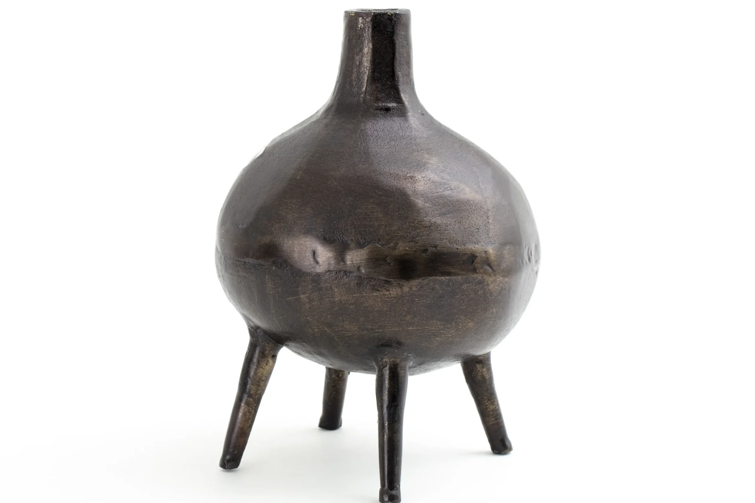 Jiven, Vase, Metal, Black