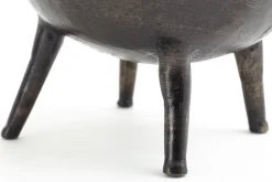 Jiven, Vase, Metal, Black
