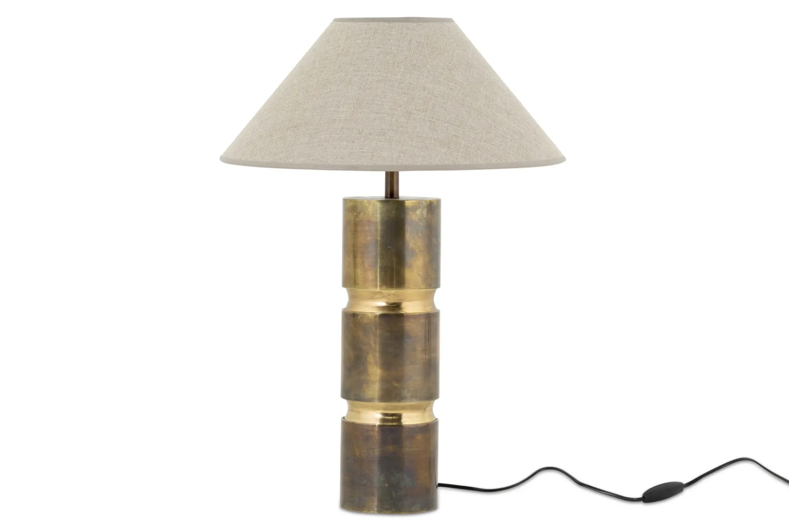 Jonne, Table Lamp, Antique Brass Finish