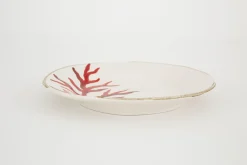 Kao, Plate, Coral, 23Cm