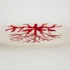 Kao, Serving Plate, Coral, Oval