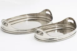 Katya, Tray, Oval, Nickel, L