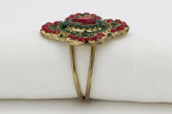 Kirai, Napkin Ring, Beads