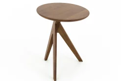 Lacey, Side Table, Wood, Round