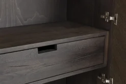 Lana, Cabinet, Dark Brown, 2 Doors