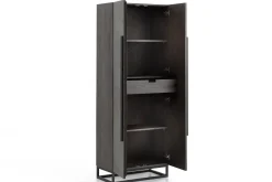 Lana, Cabinet, Dark Brown, 2 Doors