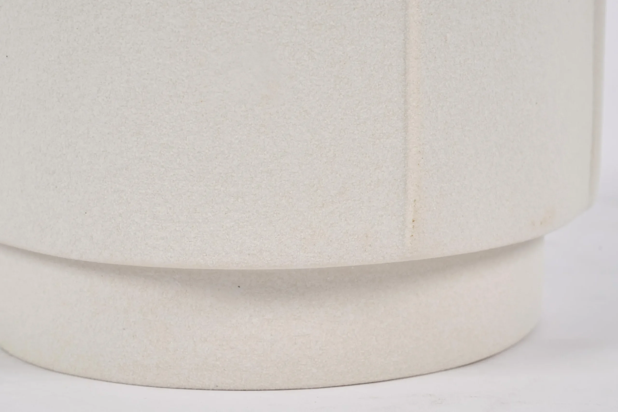 Laurena, Vase, Ceramic, Latte, L