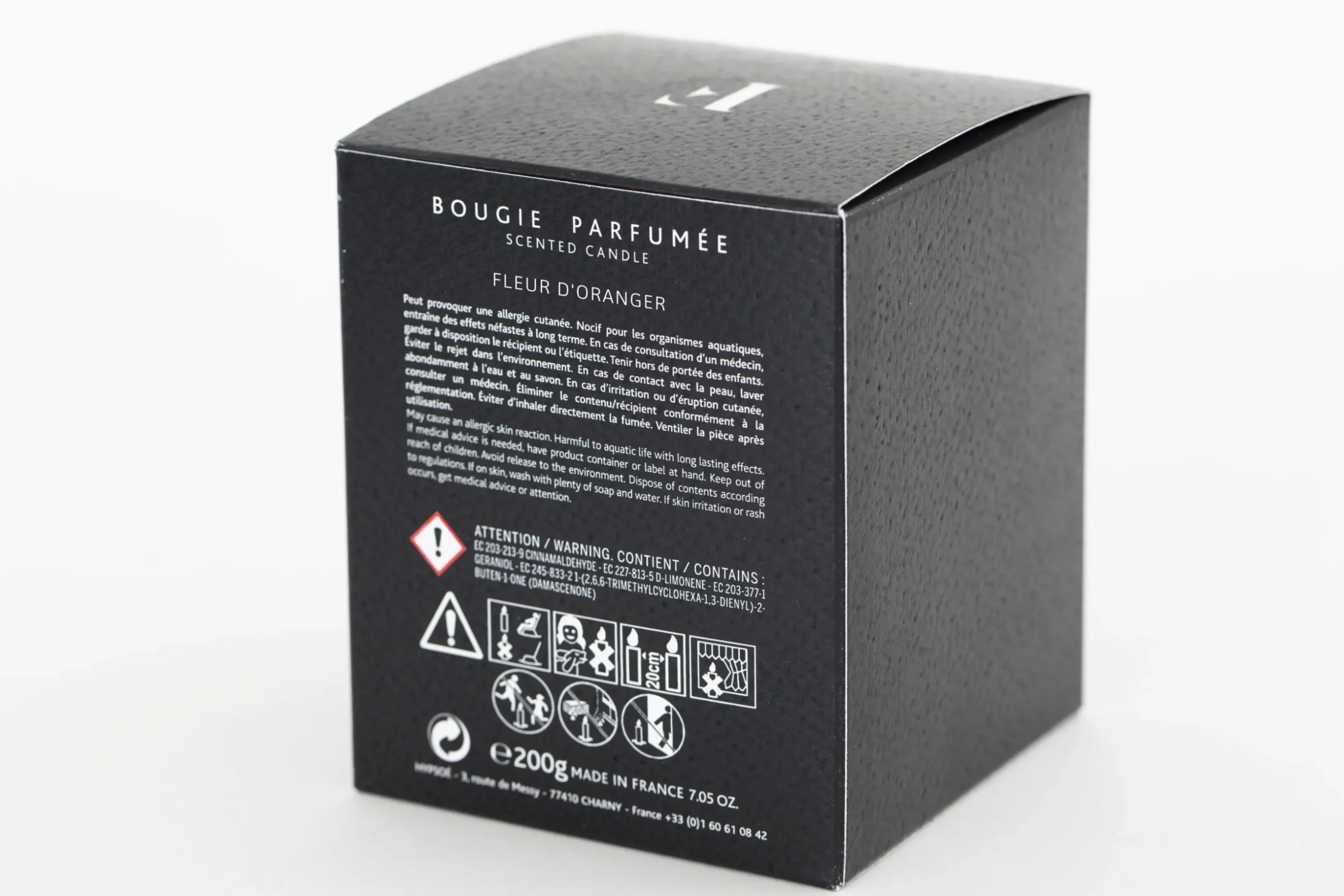 Lin, Scented Candle, Fleur D'Oranger