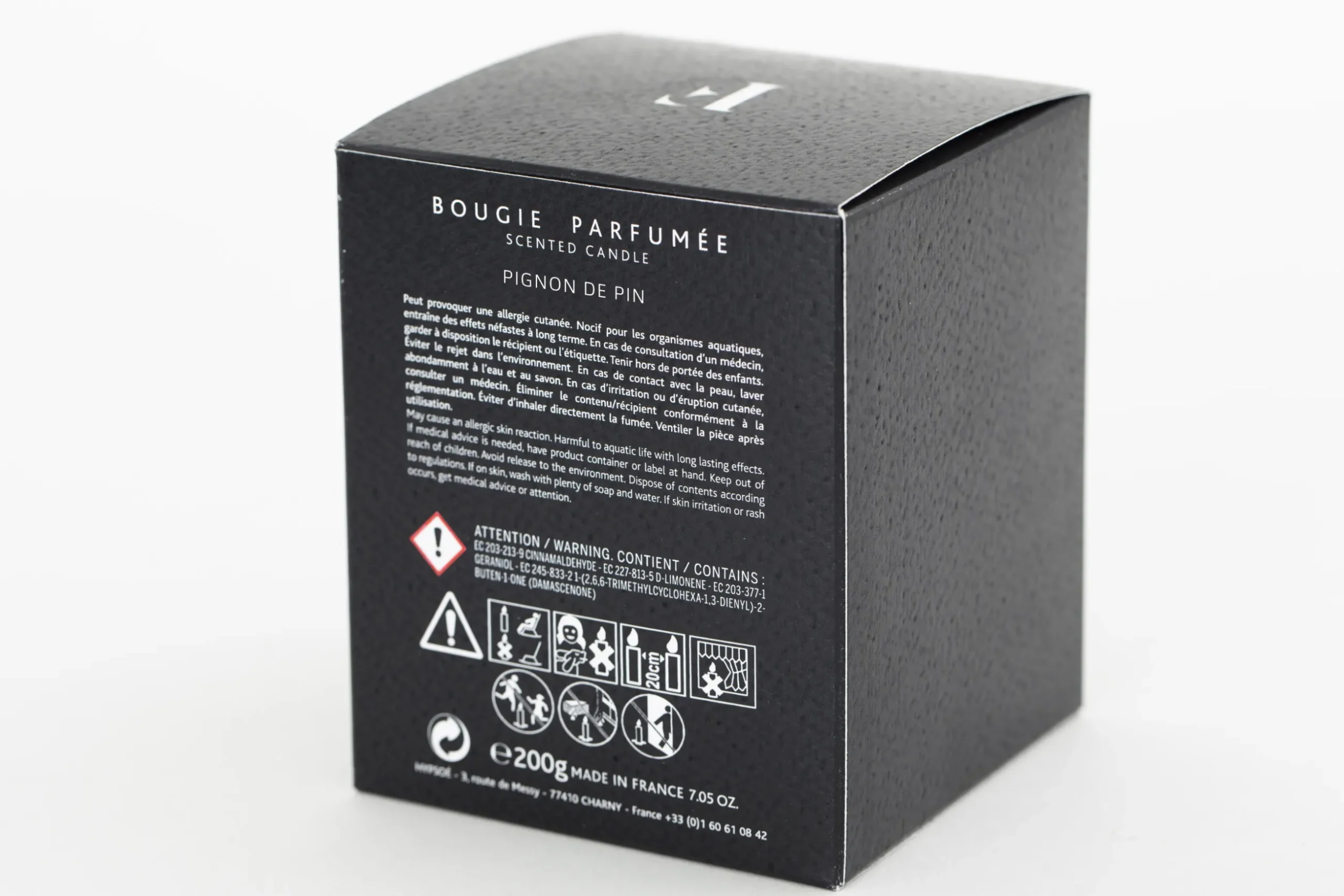 Lin, Scented Candle, Pignon De Pin