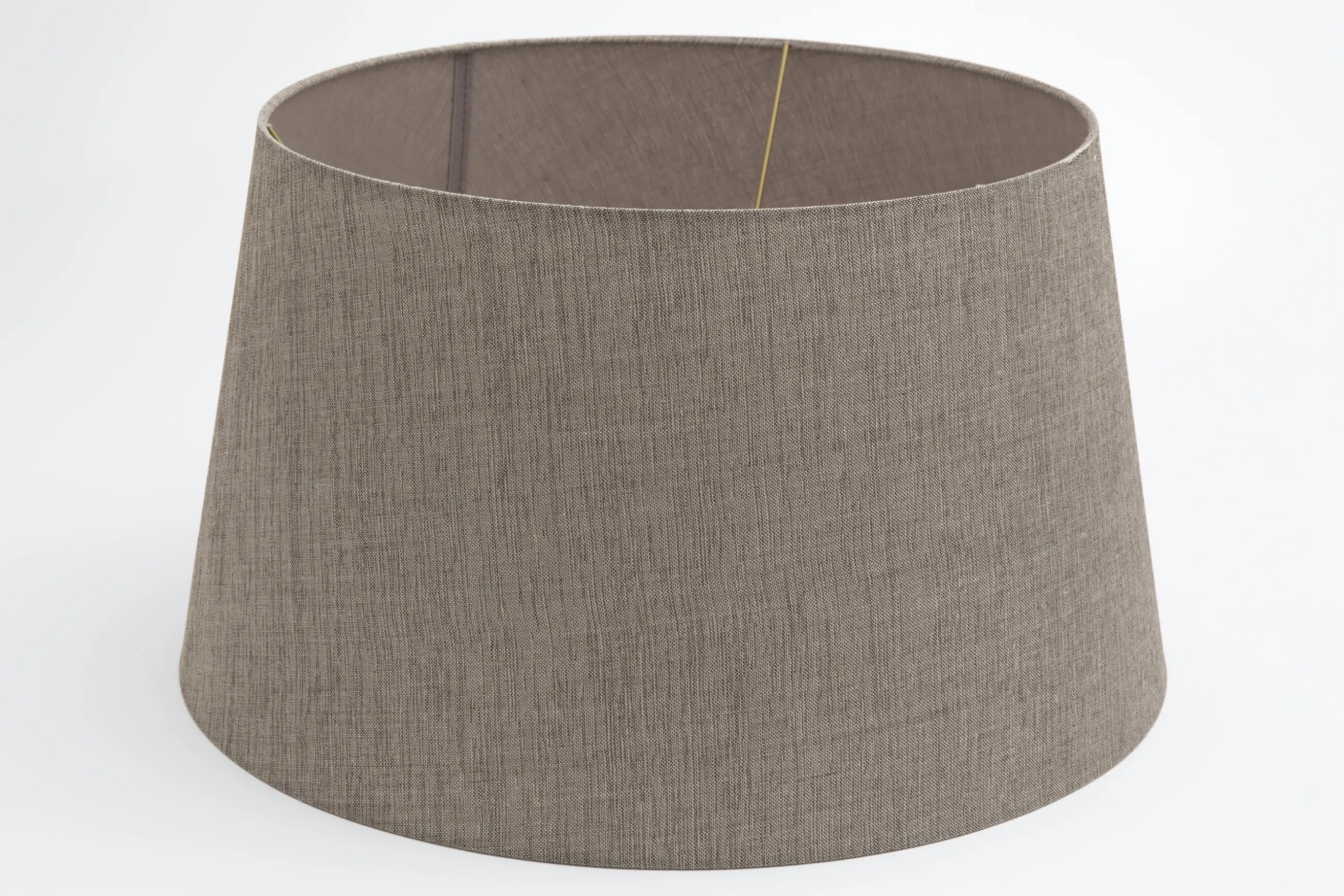 Lindro, Lampshade, Natural And Grey, Cylinder, 50 Cm