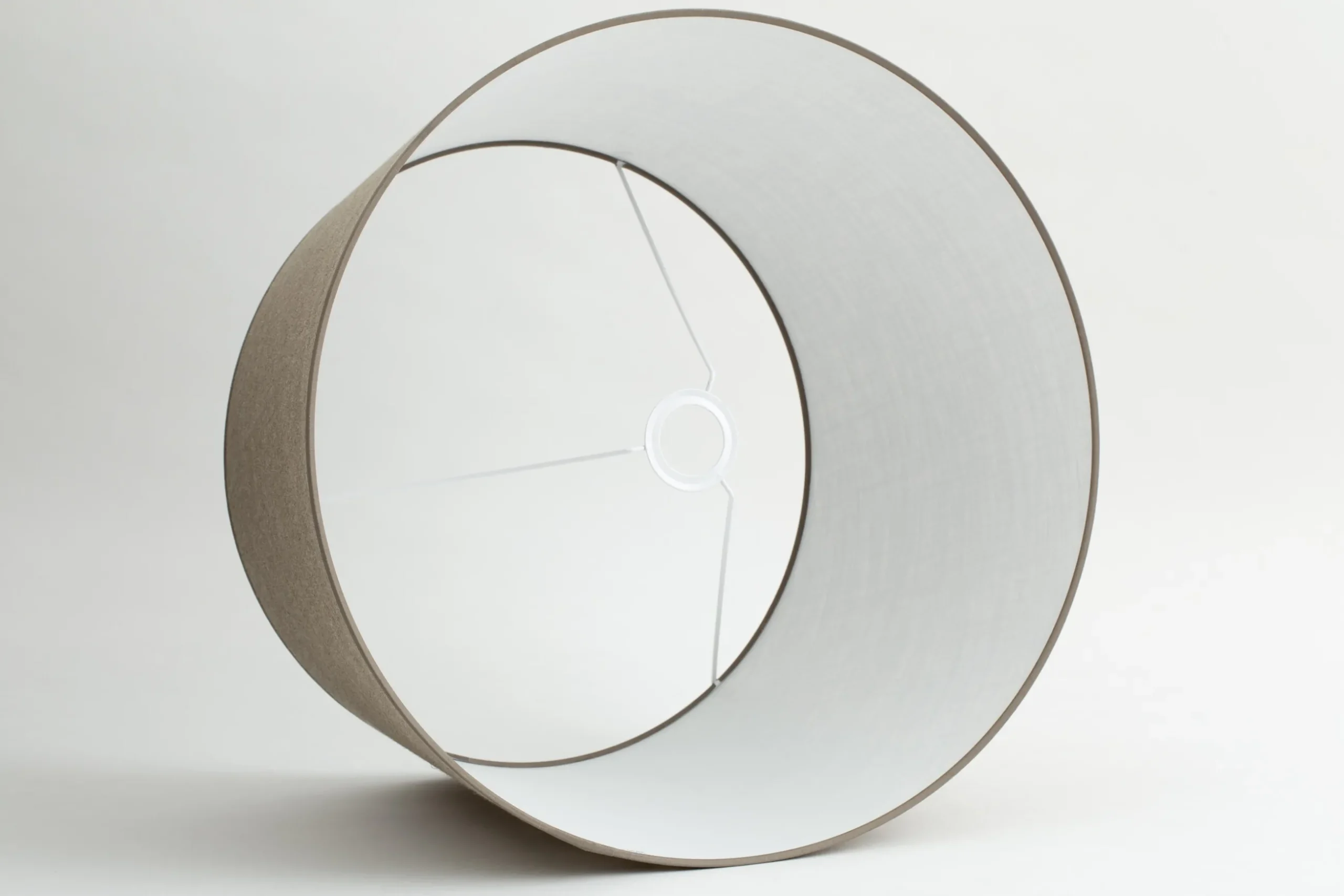 Lindro, Lampshade, Natural, Cylinder, 50 Cm