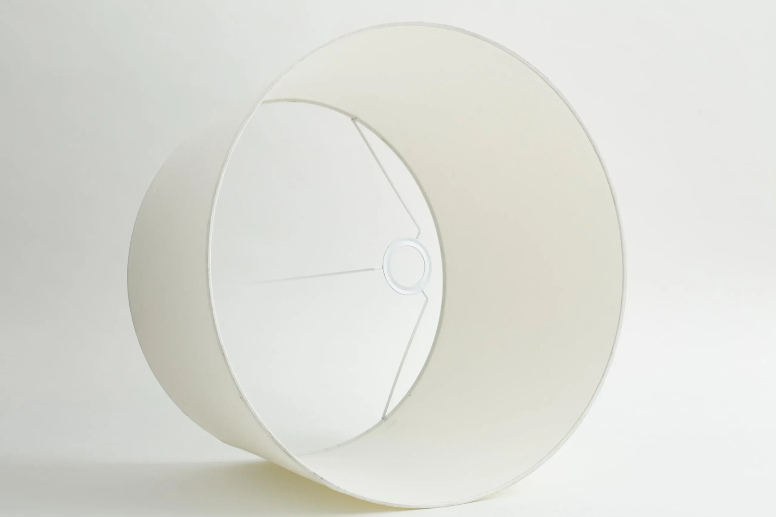 Lindro, Lampshade, Off-White, Cylinder, 50 Cm