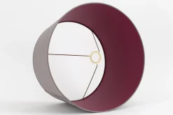 Lindro, Lampshade, Purple, Cylinder, 45 Cm