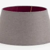 Lindro, Lampshade, Purple, Cylinder, 40 Cm