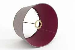 Lindro, Lampshade, Purple, Cylinder, 30 Cm