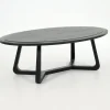 Livy, Coffee Table, Oval, Black, L