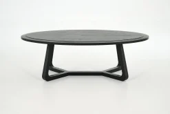 Livy, Coffee Table, Oval, Black, L