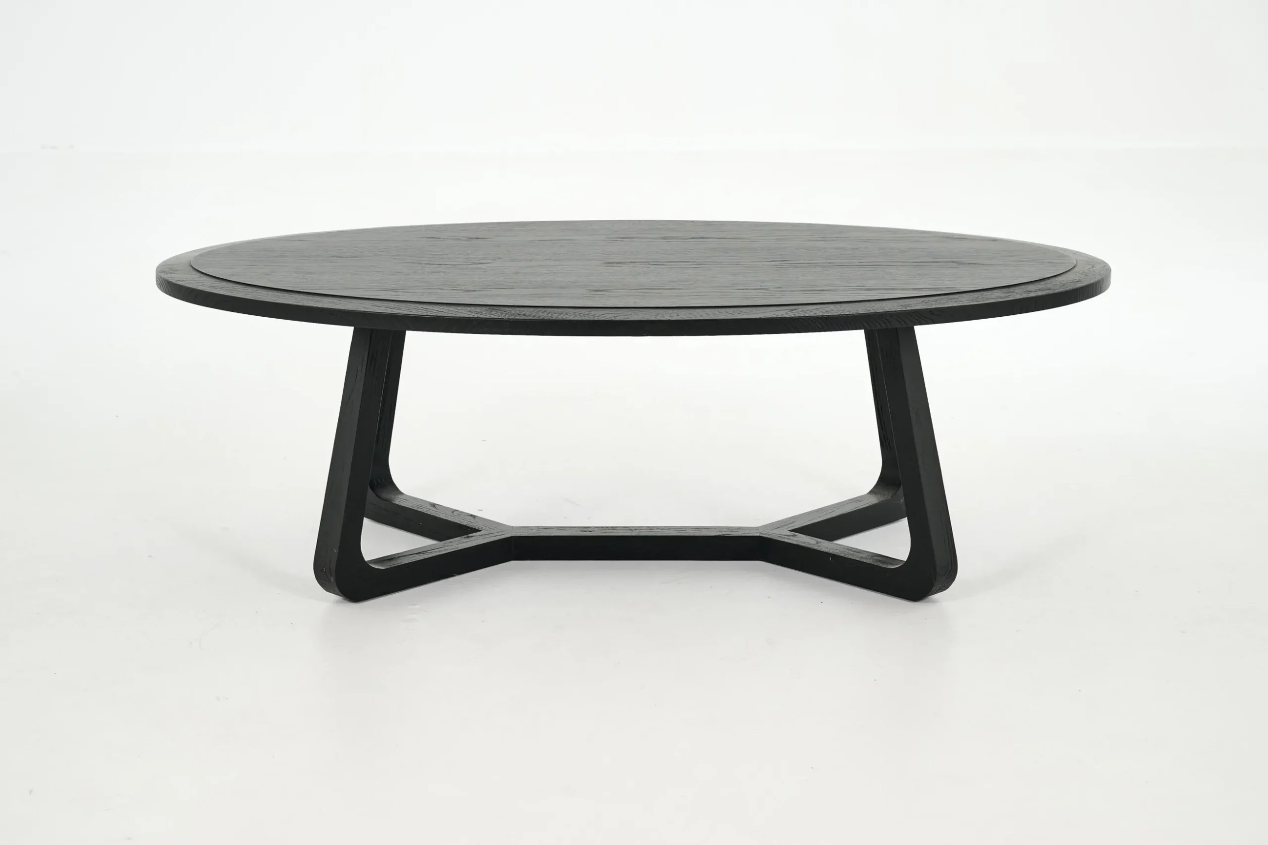 Livy, Coffee Table, Oval, Black, L