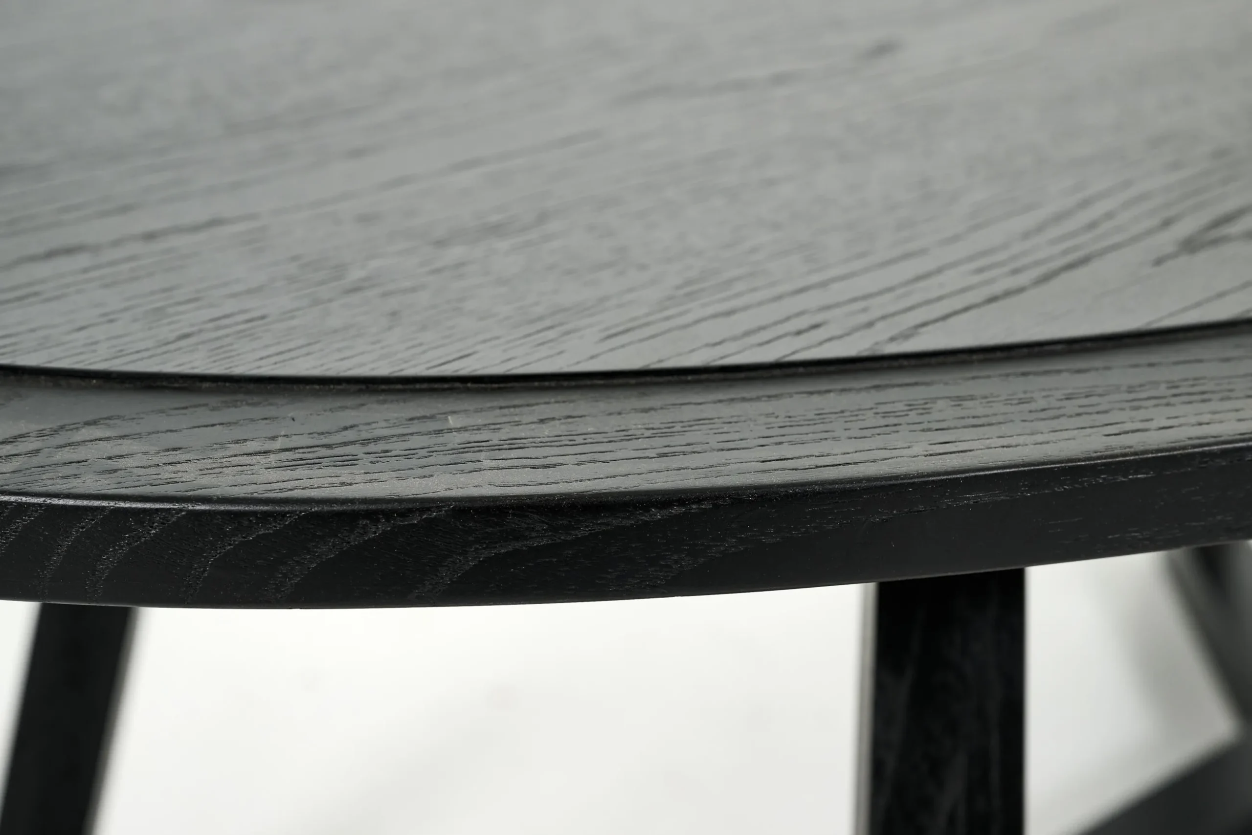 Livy, Coffee Table, Oval, Black, L