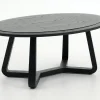 Livy, Coffee Table, Oval, Black, S