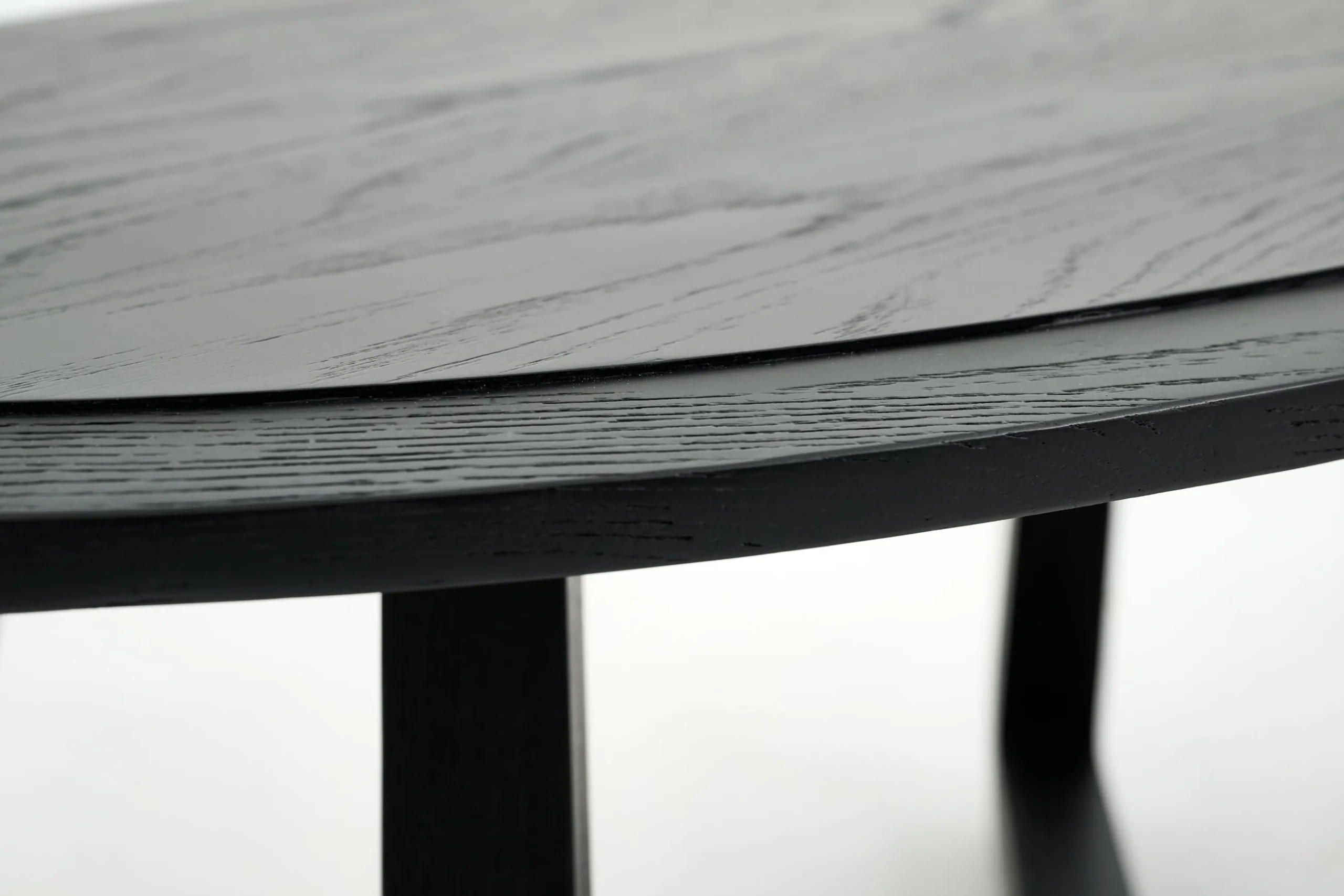 Livy, Coffee Table, Oval, Black, S