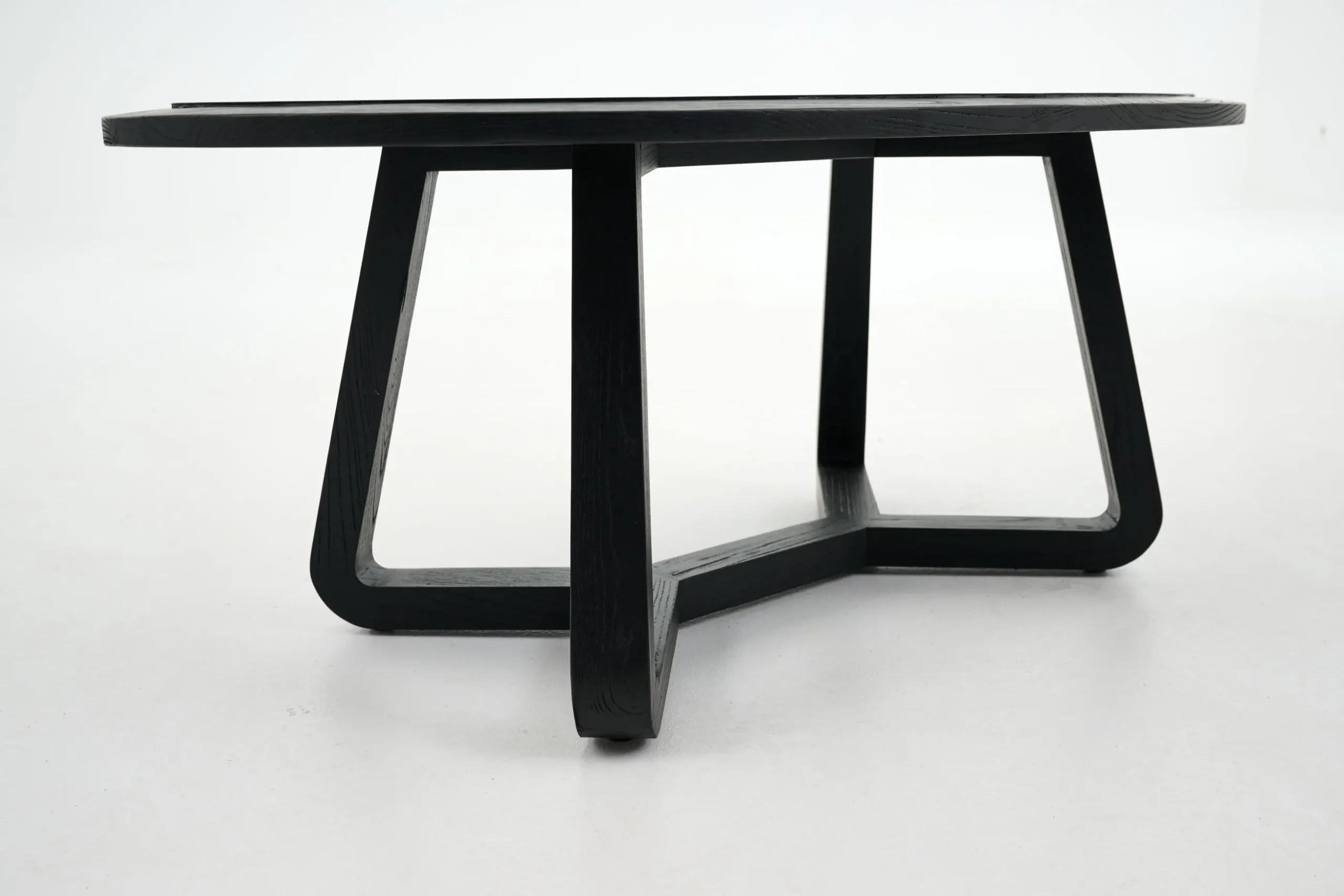 Livy, Coffee Table, Oval, Black, S