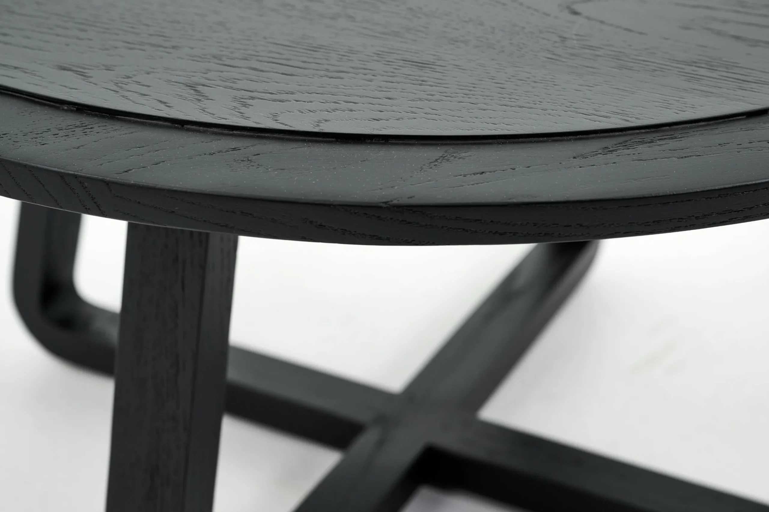 Livy, Coffee Table, Round, Black