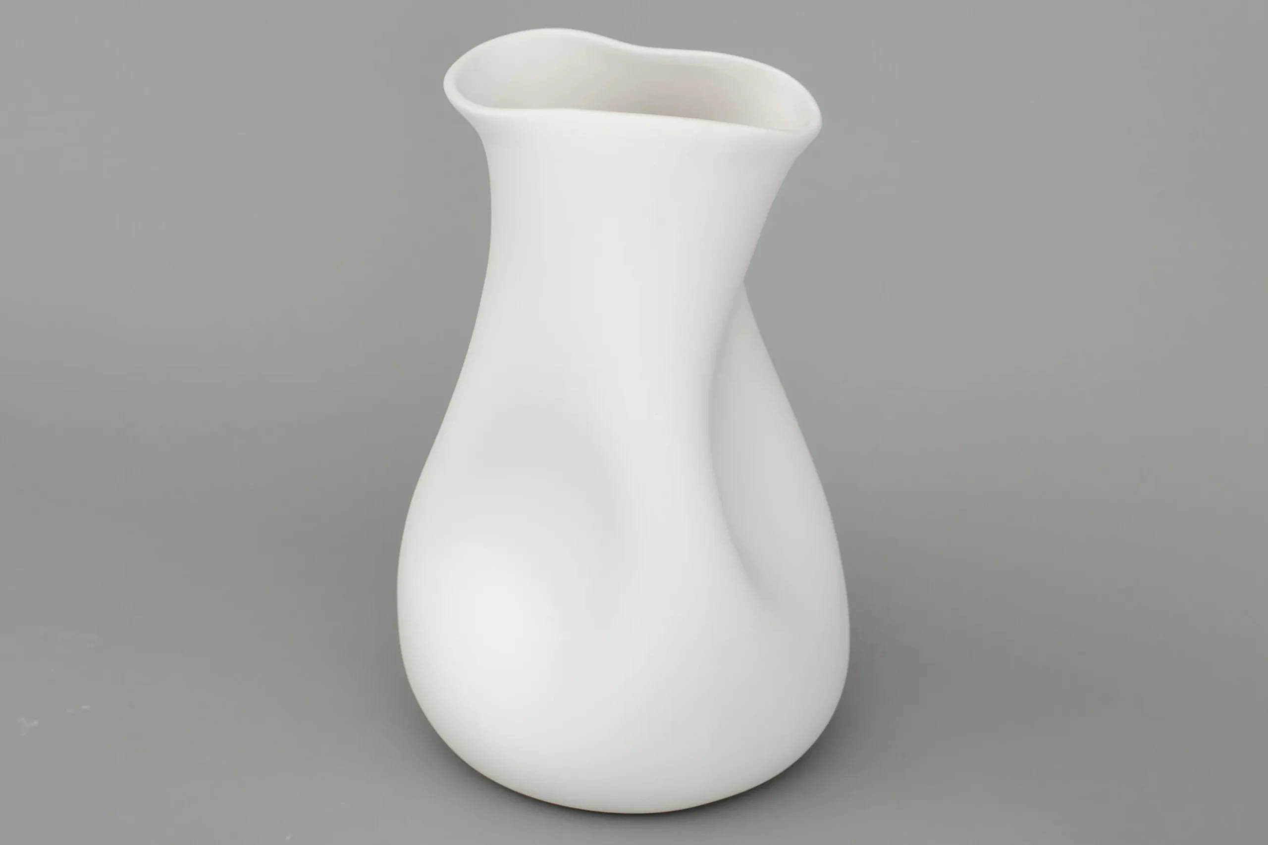 Lorena, Vase, Ceramic, White, Model 1