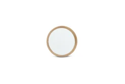 Lucente, Mirror, Oak, Round, 33Cm