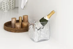 Lucy, Champagne Cooler, Glass, Square