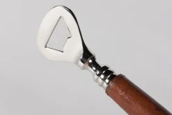 Manhattan, Bottle Opener, Brown Leather