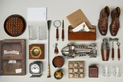 Manhattan, Bottle Opener, Brown Leather