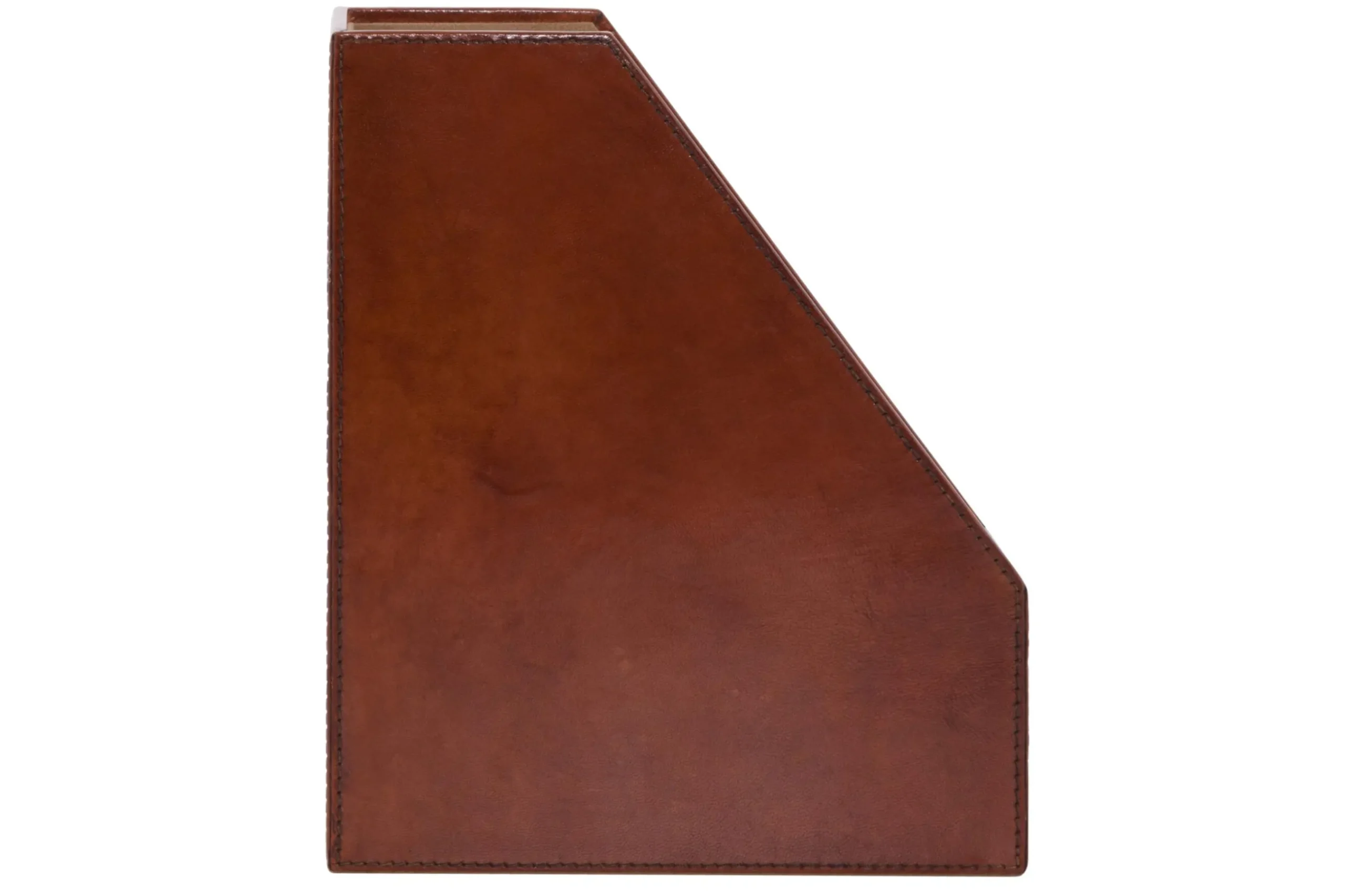 Manhattan, File Holder, Brown Leather