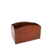 Manhattan, Magazine Holder, Brown Leather