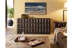 Manhattan, Tray, Brown Leather
