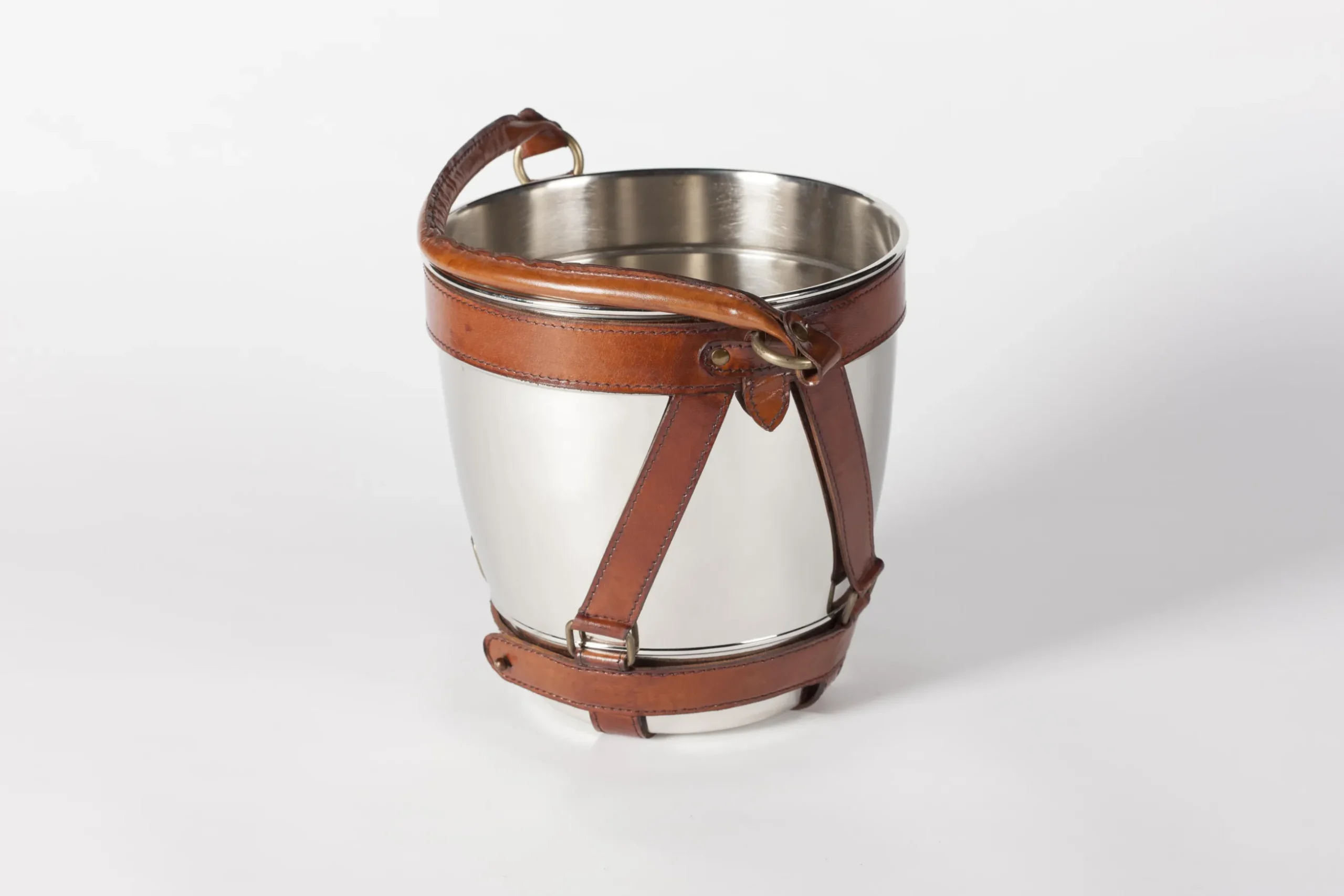 Manhattan, Wine Cooler, Brown Leather Handle