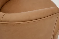 Marchetti, Armchair, Leather Cognoac, Rotatable
