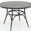 Marian, Garden Table, O110, Black